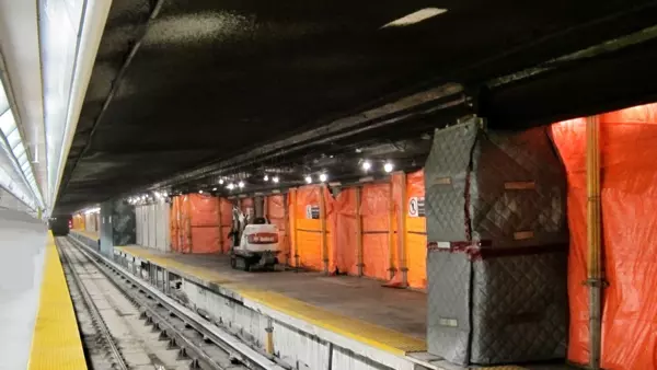 TTC platform extension at Union Station 